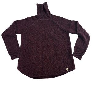 Michael Kors Deep Burgundy Turtleneck Sweater size M